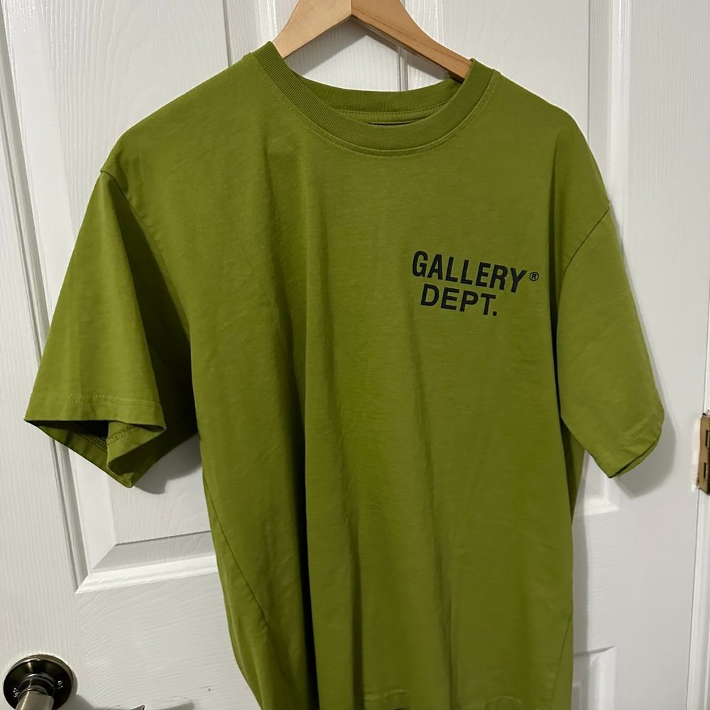 Gallery Dept Army Green Logo Tee